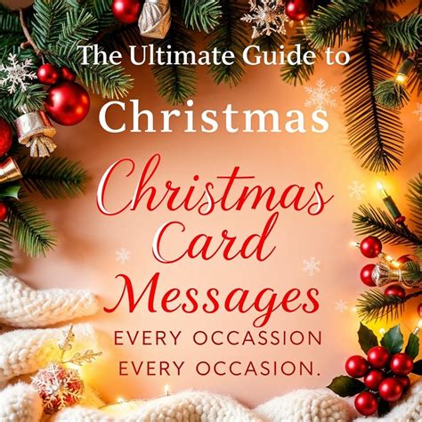 The Ultimate Guide To Christmas Card Messages For Every Occasion