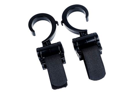 Black Baby Stroller Hook Hanger Pushchair Hook Universal Trolley Hook ...