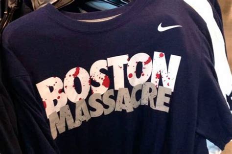 Nike retira una camiseta en la que se leía "Masacre de Boston" | EL ...