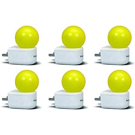 Buy Philips 0.5 W Standard 2 Pin LED Bulb (White, Pack of 6) Online at ...