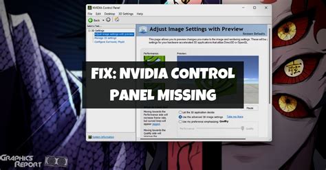 Image result for Nvidia Control Panel Missing