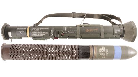 Inert M136 AT4 Anti-Armor Weapon with Inert Artillery Shell | Rock ...