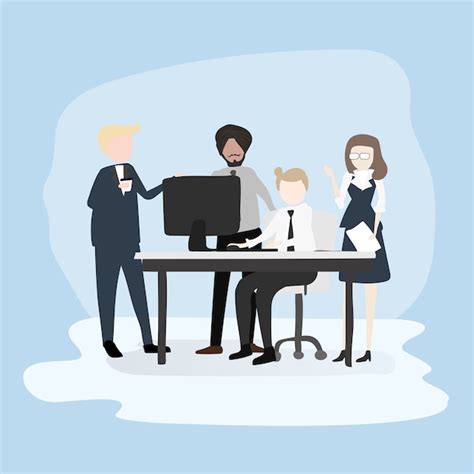 Free Vector Business People 的图像结果