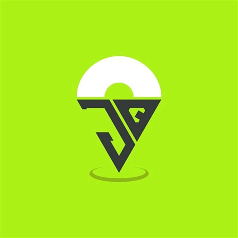 JQ Location Logo Design Lettres modernes Initiales JQ Pinpoint Logo ...