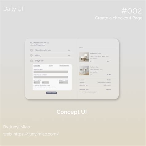 Daily UI #002 on Behance