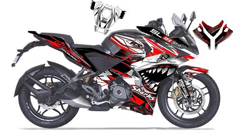 Sunsign Vinyl Sticker Pulsar Rs200 Decals Stickers Kit Bike Exterior ...