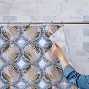 ArtzFolio Fluffy Circles D3 | Washable Waterproof Polyester Shower ...