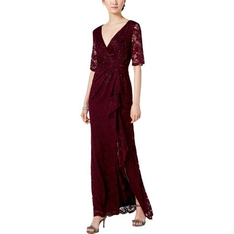 Buy Adrianna Papell Women's Plus Size Paisley ST. LACE Long Dress with ...