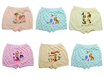 Buy Yuneek Casual Unisex Multi-Coloured Girls/Boys Innerwear Bloomer ...