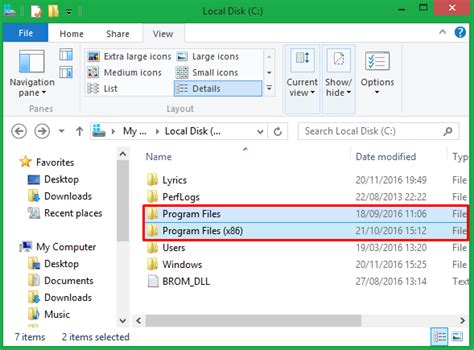What is Program Files (x86) Folder in Windows 8.1 / 10 64-Bit (x64)?