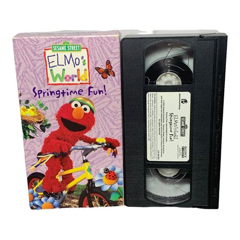 Image result for Elmo Voice Over World Springtime Fun VHS