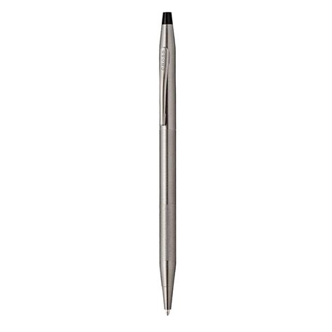 Cross Classic Century Micro Knurl Titanium Grey Ball Pen | Shop Online ...