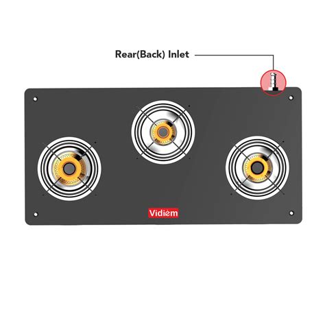 Buy Vidiem Air Plus 3Burner Glass Top Gas Stove Online at Vidiem Store ...