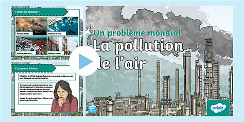 La pollution de l'air (teacher made) - Twinkl