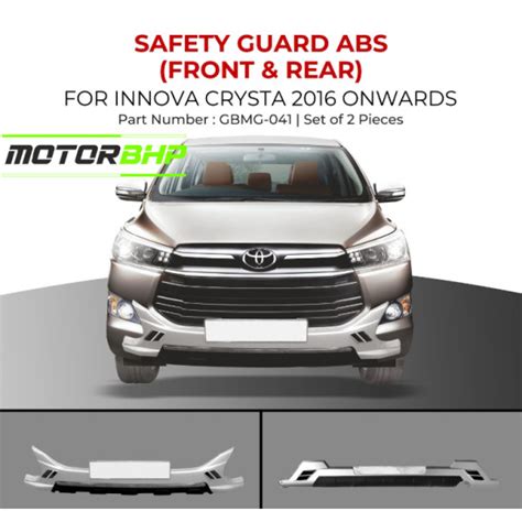 Buy Toyota Innova Crysta Bumper Diffuser Car Accessories ...