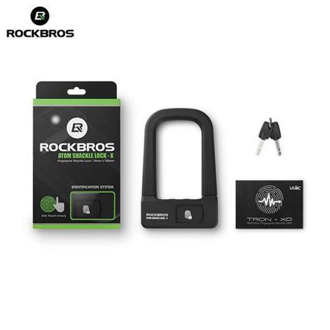 RockBros Bicycle Fingerprint Bike Lock Bike Lock Rockbros