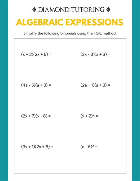 Image result for FOIL Method for Polynomials
