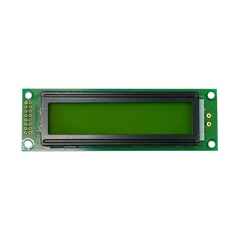 Original JHD 20x2 Character LCD Display with Yellow Backlight