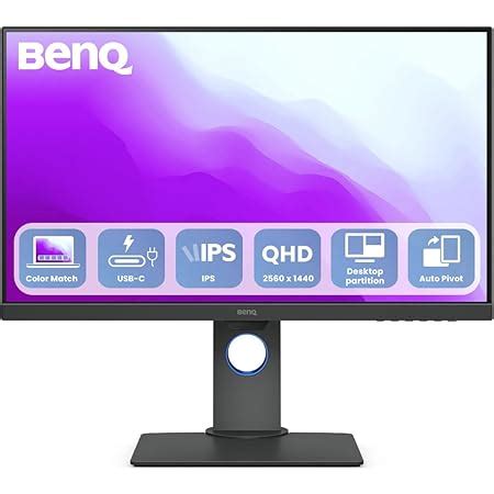 BenQ PD2705Q 27"(68Cm) 2K QHD IPS DesignVue Color Accurate Monitor ...