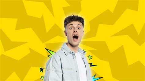 Joe Tasker CBBC Saturday Mash Up YouTuber Presenter Slime Gunge Goo ...