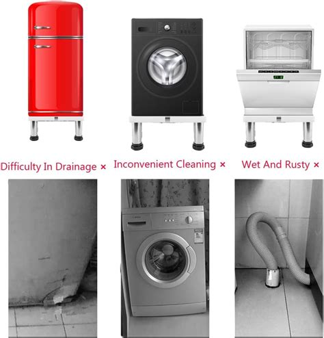 SSEHCWAN Washer and Dryer Stands, Washing Machine Stand Base India | Ubuy