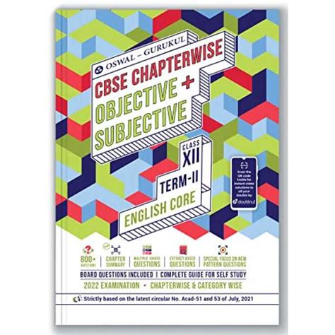 Oswal-Gurukul English Chapterwise Objective & Subjective for CBSE Class ...