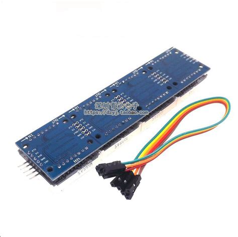 MAX7219 dot matrix module 4 dot matrix integrated display module MCU c ...