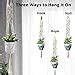 ecofynd Macrame Plant Hanger [Without Pot] | Rope Flower Pot Holder for ...