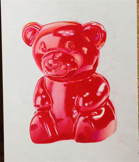How To Draw A Gummy Bear - Drawing Tips Guide