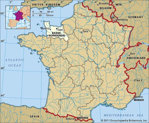 Basse-Normandie | History, Culture, Geography, & Map | Britannica