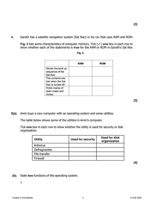 Image result for Computer Science OCR Test GCSE
