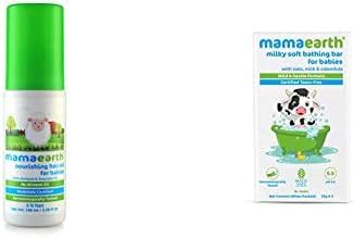 Buy Mamaearth Nourishing Hair Oil for Babies 100ml (0-10 years) & Milky ...