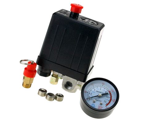 Air Compressor Pressure Switch 1 4 Bsp 4 Port Manifold | Desertcart INDIA