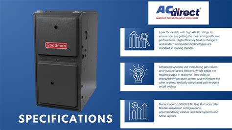 100000 BTU Gas Furnaces | High Efficiency & Reliable Heating - AC Direct