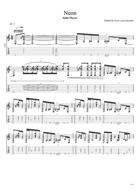 Neon John Mayer