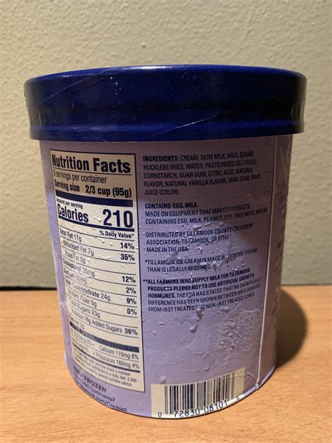 Tillamook Mountain Huckleberry Ice Cream Review | The Off Brand Guy