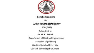 Selection Process in Genetic Algorithm Lecture in Hindi 的图像结果