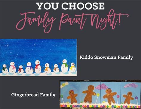 ABK Holiday Family Paint Event, Wine & Design (Madison, AL), December ...