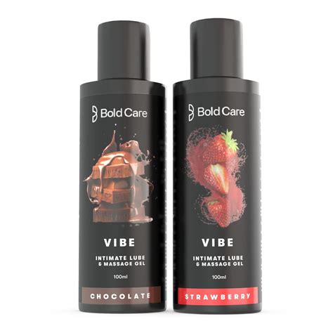 Bold Care Vibe Duo pack - Premium Chocolate Flavour + Strawberry ...