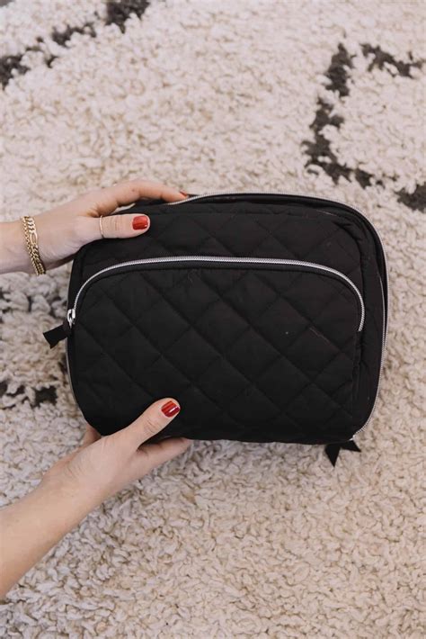 Vera Bradley Travel Cosmetic Bags Review - an indigo day