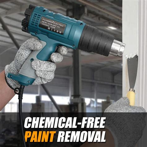 Heat Gun Kit 2000W with Dual-Temperature 5 Nozzles,Hot Air Gun 122ᵒF ...