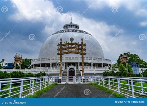 Dome Of Deekshabhoomi With Clear Sky Background In Nagpur, India Stock Image | CartoonDealer.com ...