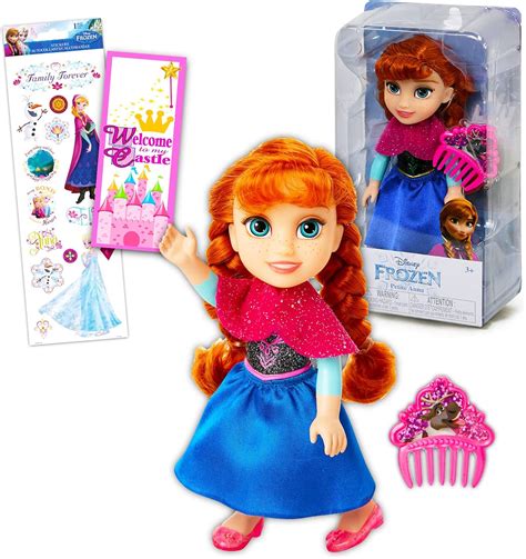 Buy Classic Disney Disney Frozen Anna Doll and Comb Set-3 Pc Frozen Toy ...
