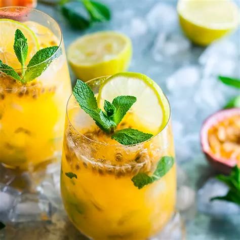 Мохито с маракуйей (Passion Fruit Mojito) – рецепт, состав, ингредиенты ...