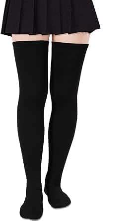 Buy Gadget Deals - Knee Length Socks for Women | Wool Warm Thigh High ...