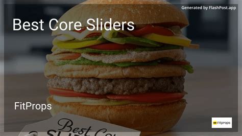 Image result for Best Core Sliders