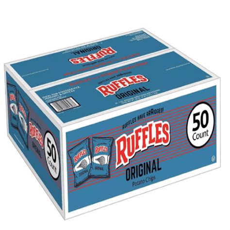 Buy Ruffles Original Potato Chips (1 oz., 50 pk.) Online at Lowest ...