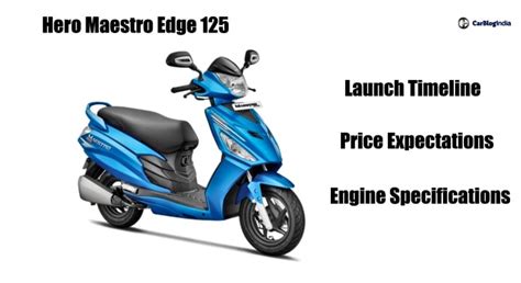 Hero Maestro Edge 125 Launch Date, Prices, Features and more » Car Blog ...