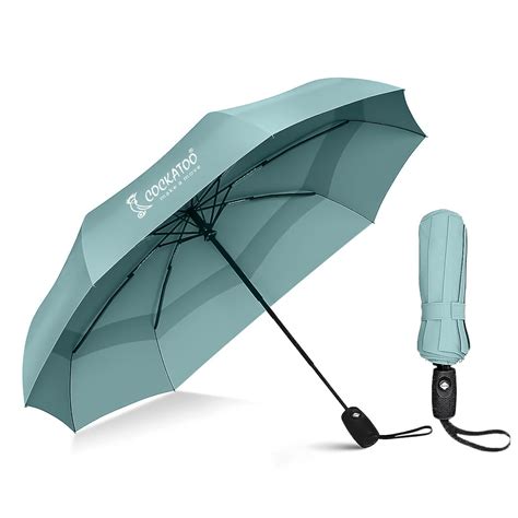 Cockatoo Rain-Guard Automatic Umbrella With 8 Ribs, Material- Polyponee ...