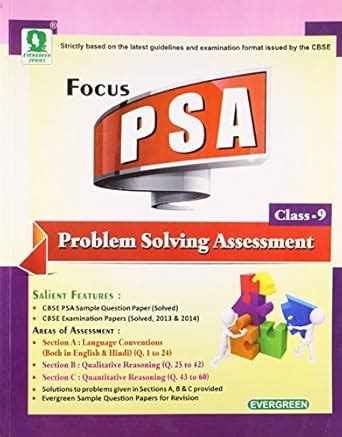 Amazon.in: Buy Focus PSA: Problem Solving Assessment for Class IX Book ...